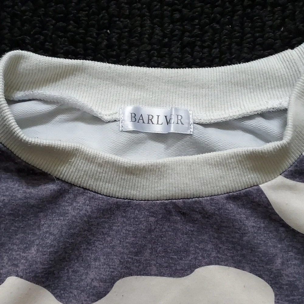 Gray & Cream Camo sweatshirt - Picture 2 of 6